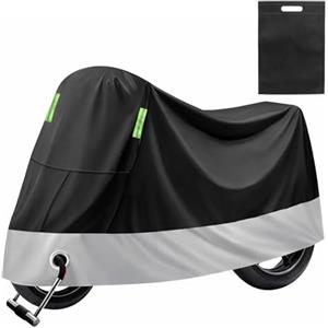 Tbintul Telo Moto da Esterno,Telo Coprimoto da Esterno Impermeabile,Copri Moto per Scooter Motorino Ciclomotori Motocicletta Stradale Motocross (245x105x125cm）