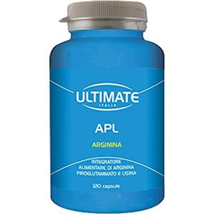 ULTIMATE ITALIA Apl - stimola l'aumento del GH ormone della crescita - arginina piroglutammato e lisina - 120 compresse - Ultimate Italia.