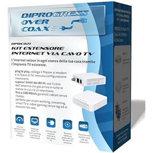 DIPROGRESS Powerline Internet via cavo TV Diprogress DOC