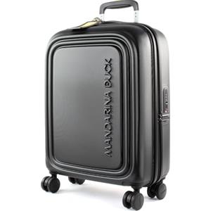 Mandarina Duck Logoduck + Trolley Cabin, Nero (Black), 40x55x20(LxHxW)