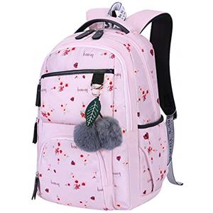 ODOKEI Zaini Scuola Media Superiore Liceo Zaino Scuola Elementare Università Donna Zainetti Zainetto Scolastici Ragazza per Medie Superiori PC Viaggio Casual Tempo Libero Grandi Rucksack Femminili Grande
