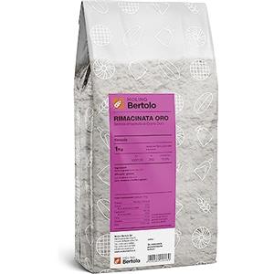 Molino Bertolo Rimacinata Oro Semola di Grano Duro, Confezione da 1 kg