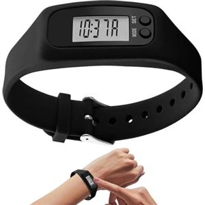 lisutupode Orologio Contapassi | Braccialetto Senza Telefono E Senza App - Orologio Da Polso Per Fitness Con Contapassi,per Camminare Fitness Viaggio Quotidiano Pendolare Jogging Escursionismo