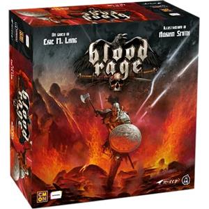 Asmodee Blood Rage, Gioco Da Tavolo, 2 e 4 Giocatori, da 14 Anni, Edizione In Italiano, Multicolore