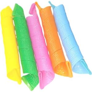 RaamKa Bigodini 18 pezzi set bigodino di capelli magico Wave Formers accessori for capelli bigodini strumento for lo styling dei capelli fai da te for le donne Bigodini Flessibili