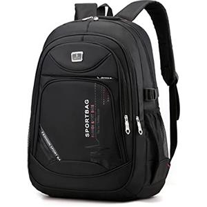 Hebetag Zaino da ciclismo Mountain Bike Zaino per Uomo Donna Viaggio Sport All'aperto Moto Bicicletta Equitazione Daypack, #02nero, Zaini da viaggio