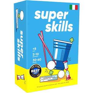 The World Game Super Skills - Gioco da Tavolo Italiano con 120 Sfide per Famiglie e Amici