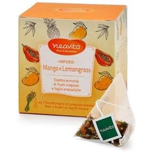 Neavita Filtroscrigno Infuso Mango e Lemongrass - 15 Filtri con Frutta e Erbe Aromatiche