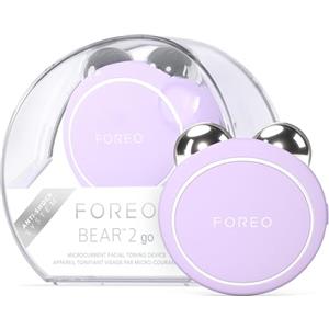 Foreo Bear 2 Go, Massaggiatore Viso Tonificante Formato Viaggio, Antirughe, Anti-Age, Massaggiatore Viso Lifting, Rassoda e Ridefinisce, Dispositivo Compatto, Lavender