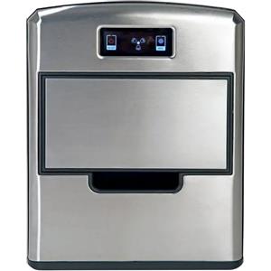 RGV Mojito Ice FG12D Macchina per ghiaccio portatile 12 kg/24h 150 W Nero, Acciaio inossidabile