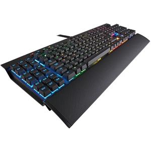 Corsair Tastiera AZERTY Francese retroilluminata K95 RGB Cherry MX Red,
