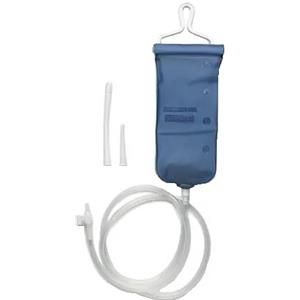 Farmac-Zabban Meds Enteroclisma Pieghevole 2 Litri con Cannula Anale e Vaginale