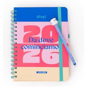 Mr. Wonderful - Agenda Office 2026 Settimanale - Da dove cominciamo?