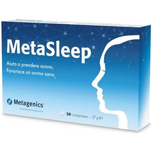 Metagenics MetaSleep - Integratore per il Sonno con Melatonina e Estratti Vegetali - 30 Compresse