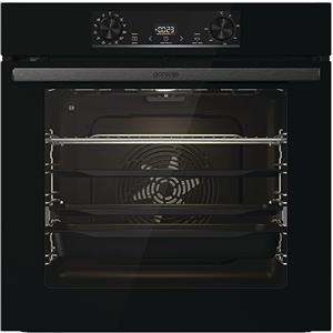 Gorenje 738566 OptiBake BPS 6737 E14BG Forno da incasso / 77L / Pirolisi/aria calda/ExtraSteam/GentleClose & Open/AirFry/Pizzamode 300°C/PerfectGrill/Gratin/Sicurezza per bambini/nero