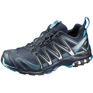 Salomon XA PRO 3D GORE-TEX, Scarpe da Trail Running, Uomo, Navy Blazer/Hawaiian Ocean/Dawn Blue, 46 EU