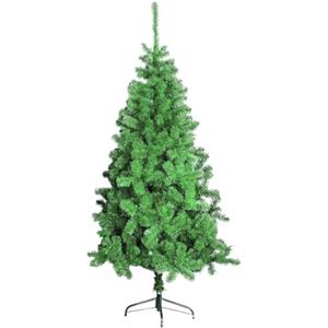 Dmora - Albero di Natale 180 cm Oslo, Pino artificiale, Albero effetto reale, Alberello natalizio extra folto, 101x101 h180 cm, Verde