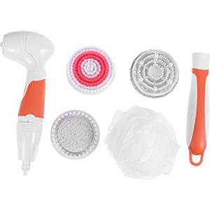 Ipetboom Spazzola da Bagno Elettrica Manico lungo Scrub per Schiena Spazzola per Corpo da Doccia Portatile Materiale Abs di Buona Qualità per Pulizia Fondo Colore Casuale