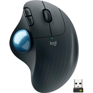Logitech ERGO M575 for Business mouse Mano destra RF senza fili + Bluetooth Trackball 2000 DPI - 910-006221