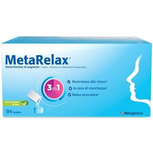 METAGENICS BELGIUM bvba METARELAX NEW 84 BUSTINE