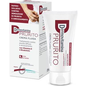 PASQUALI Srl Dermovitamina Prurito Crema Fluida 150 ml - Trattamento emolliente e lenitivo per prurito e arrossamento