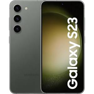 Samsung Galaxy S23 256 GB 8 GB ROM AI Smartphone Android 15, batteria 3.900 mAh, smartphone senza contratto, versione EU (verde)