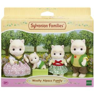 Sylvanian Families 5358 Famiglia Alpaca - Giocattolo Realizzato con Grande Attenzione ai Dettagli