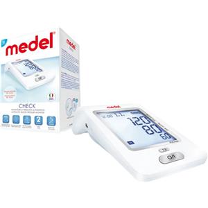 Medel Check Misuratore di Pressione Digitale Automatico con Schermo Retroilluminato e Funzione T3