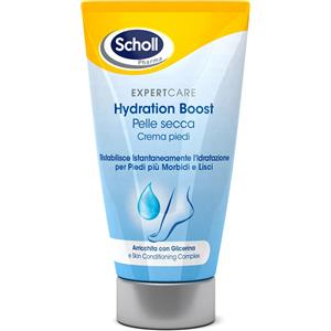 Scholl Hydration Boost Crema Piedi 150 ml - Idratazione per Pelle Secca con Glicerina e Skin Conditioning Complex