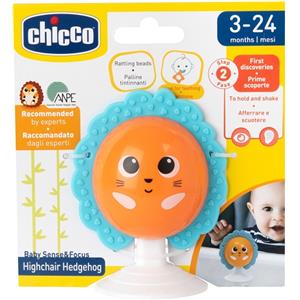 Chicco Gioco Seggiolone Riccio - Gioco con Ventosa, Suoni Tintinnanti e Personaggi Morbidi