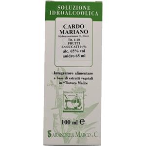 SARANDREA Cardo Mariano 100ml Tintura Madre - Soluzioni Idroalcooliche da Piante Officinali