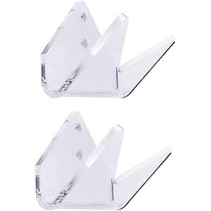 SagaSave Supporto da parete per skateboard, supporto per display longboard, display da parete, per skateboard e skateboard elettrico (trasparente)