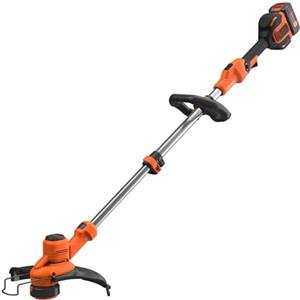 BLACK+DECKER - Tagliabordi senza fili 36 V - Decespugliatore da 33 cm con testa girevole a 180° - Tubo telescopico e 2 maniglie - Fornito con Batteria da 2,5 Ah - BCSTA536L1-QW