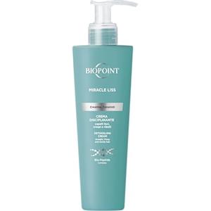 Biopoint Miracle Liss - Crema Capelli Senza Risciacquo Liscio 72h, Azione Ultralisciante, Nutriente e Disciplinante Contro l'Effetto Crespo, 200 ml