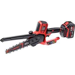 Laecabv 7 Pollici Mini Motosega a Batteria per Potatura, con 5.4Ah Batterie Elettrica, per il Taglio del Legno Giardini (LA-J7Max)