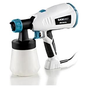 Ariete 4126 SaniJet Senza Bustine, Pulitore a Vapore, 400W, Capacità 0.77L, Bianco e Azzurro