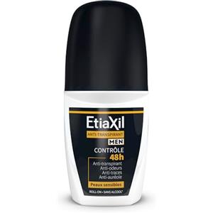ETIAXIL - Deodorante antitraspirante - Uomo - Sudorazione moderata - Ascelle - Controllo 48h - Roll-on - 50 ml