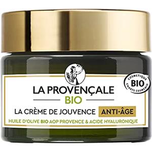 La Provençale Bio - La Crème de Jouvence Anti-Âge - Crema Anti-Rughe, 50 ml