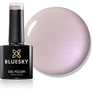 Bluesky Smalto Per Unghie Gel, Negligee, 80502, Rosa, Nudo (Per Lampade Uv E Led) - 10 Ml