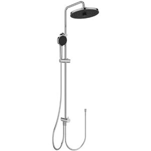 Ideal Standard - Ceraflow T25+, Colonna doccia con deviatore, Kit completo per doccia, Cromato