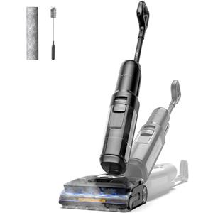 Tineco FLOOR ONE S7 Stretch Steam Lavapavimenti Aspirapolvere a Vapore Senza Fili, 140℃ HyperSteam, Design reclinabile a 180° , Design Anti-groviglio, Au