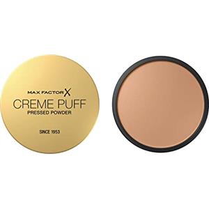Max Factor Creme Puff Cipria Compatta, Finish Opaco e Texture Leggera, Adatta a Tutti i Tipi di Pelle, 040 Creamy Ivory, 14 g