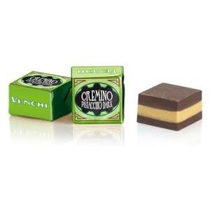 Venchi - Cremino Pistacchio Fondente, Cioccolatini in Busta da 1 Kg, con Cioccolato Fondente, Pistacchio Intero, Senza Glutine, Senza Coloranti e Senza Conservanti