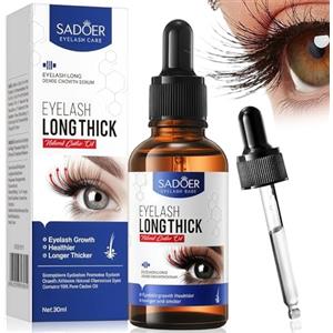 halercay 30 ml Siero Ciglia Allungante e Volumizzante,Ciglia cura formula,Nutriente e Rivitalizzante, Ideale Per Infoltimento Ciglia e Sopracciglia,per un Aspetto più folte e Più bella