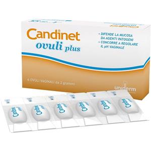 UNIDERM FARMACEUTICI Srl Uniderm, Ovuli Vaginali Riequilibrante, 6 Pezzi