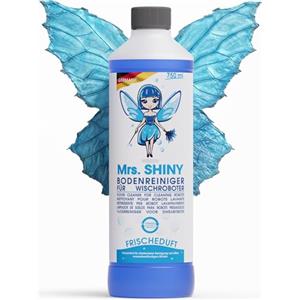 Mrs. SHINY - Detersivo per lavapavimenti con fragranza fresca - Pulizia senza striature e asciugatura rapida - Compatibile con vari modelli di lavapavimenti - 750 ml - Packaging May Vary