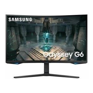 Samsung Odyssey G6 Monitor Curvo 32 VA 240Hz QHD 1ms Multimediale Pivot Hub USB 2*HDMI/DisplayPort
