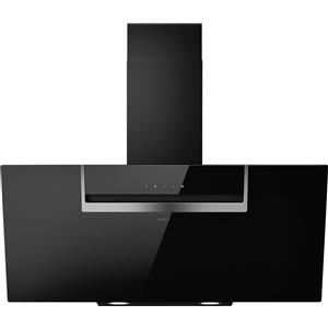 Elica OUTLET - Cappa Cucina Aspirante a Parete Larghezza 90 cm finitura Vetro Nero - PRF0166929 SHEEN-S BL/A/90 - Ricondizionato