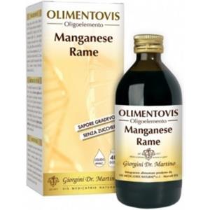 DR.GIORGINI OLIMENTOVIS Manganese e Rame 200 ml - Supporto per ossa e tessuti connettivi