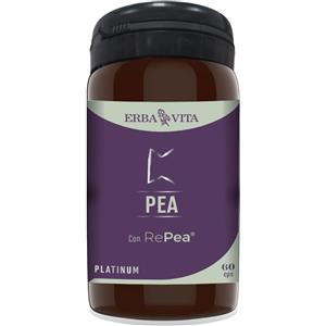 Erba Vita PEA 60 Capsule - Integratore Alimentare di Palmitoiletanolamide per Infiammazioni e Dolore